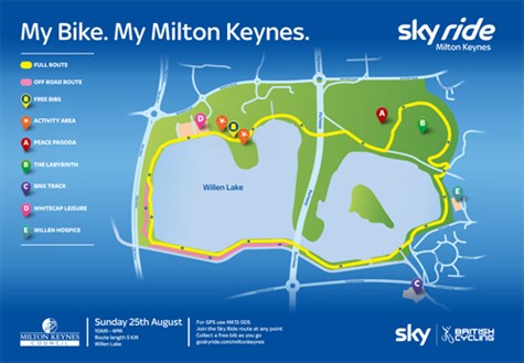 Sky Ride Milton Keynes 2013