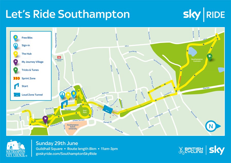 Sky Ride Southampton 2014