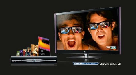 Sky 3D HD package