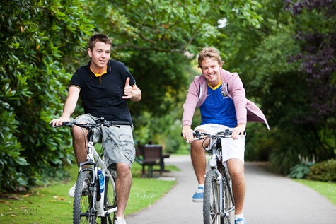 Cycling together