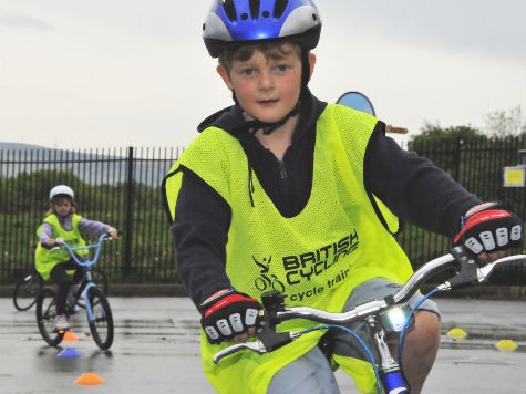 Bikeability training for kids