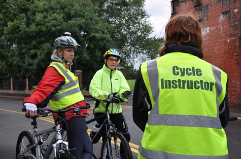 Cycle training with British Cycling