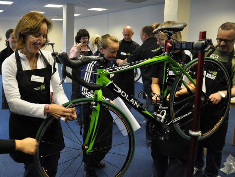 Learning how to fix bikes