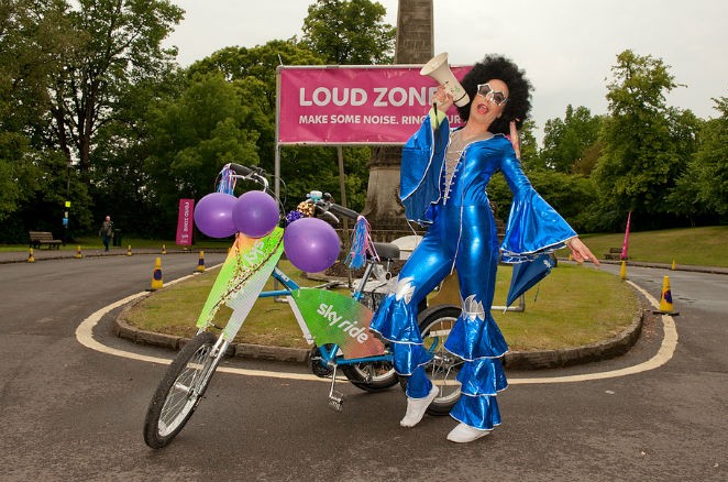 The Loud Zone at Sky Ride Bath 2011 Sky Ride Bath