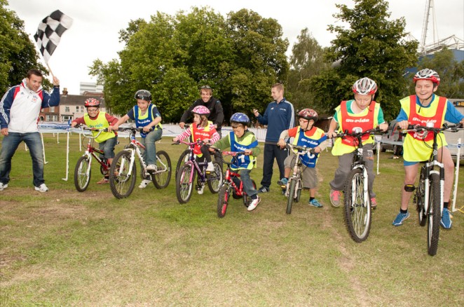 Go-Ride Racing at Sky Ride Ipswich 2011 Sky Ride Ipswich