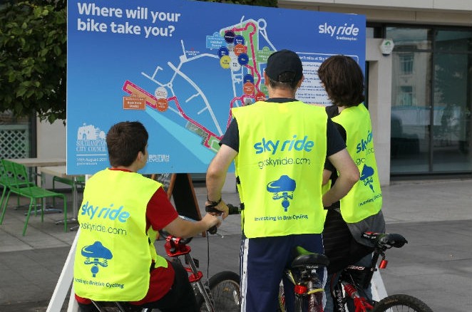 Sky Ride Southampton 2011 Sky Ride Southampton